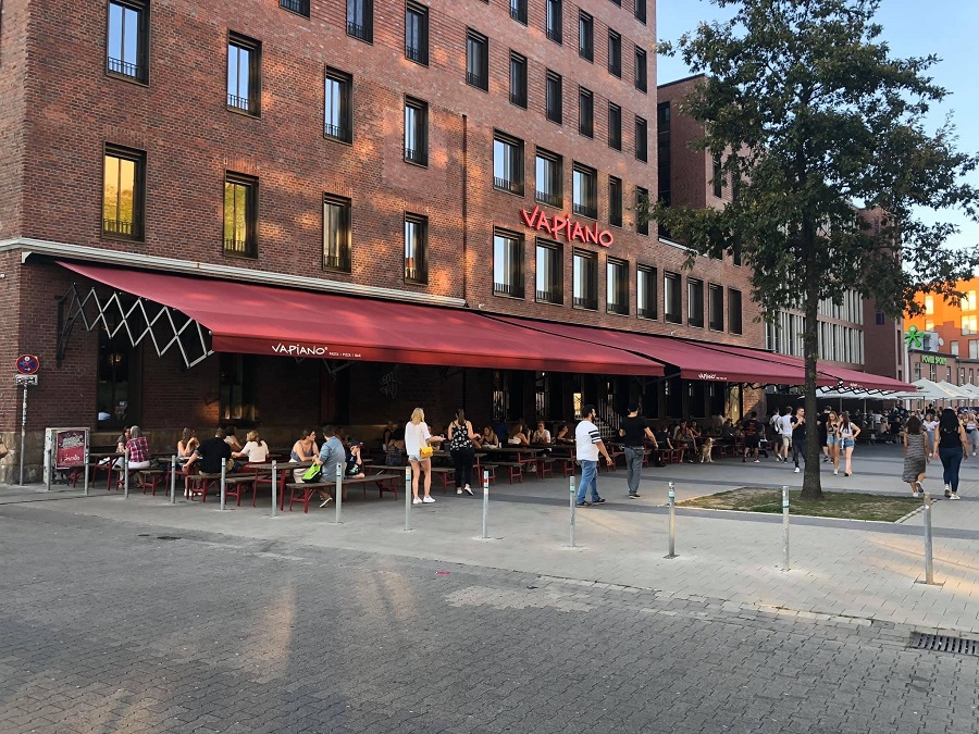Vapiano Hafen, Münster Restaurant, Italienisch, Casual Fast Dining, Straßencafés
