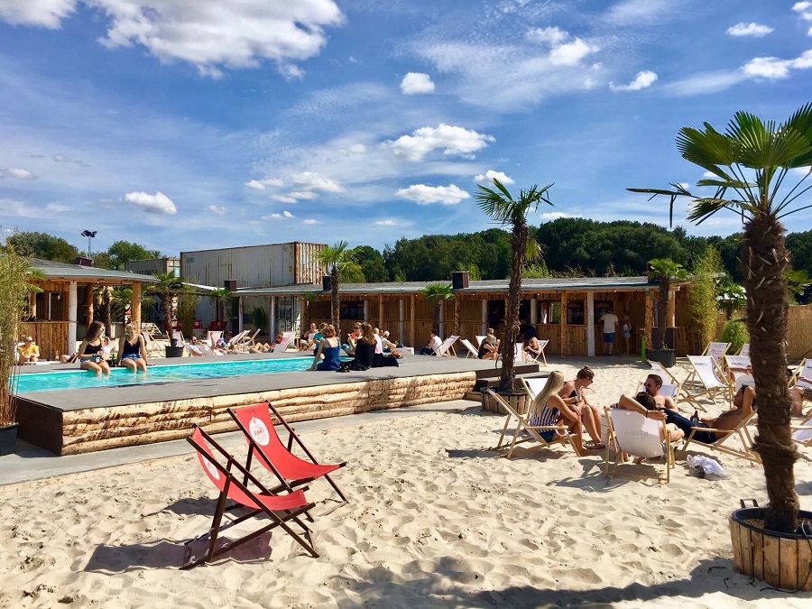 Strand In Der Nähe Von Münster