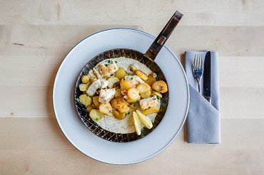 Bild Ostfriesischer Pannfisch in Senfsauce